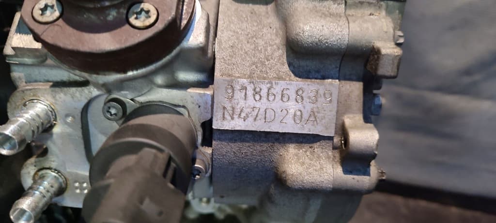 Moteur N47 D20 A — vue 2