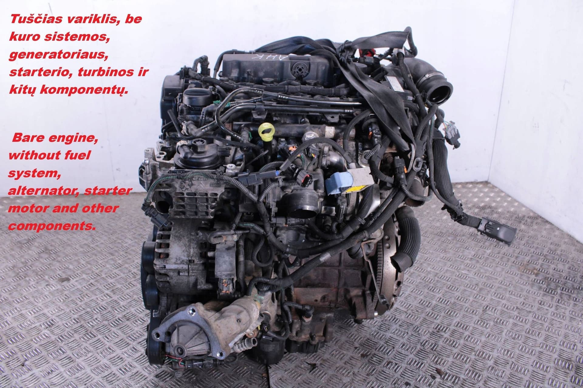 Moteur AHK (DW10FE) pour Peugeot Expert