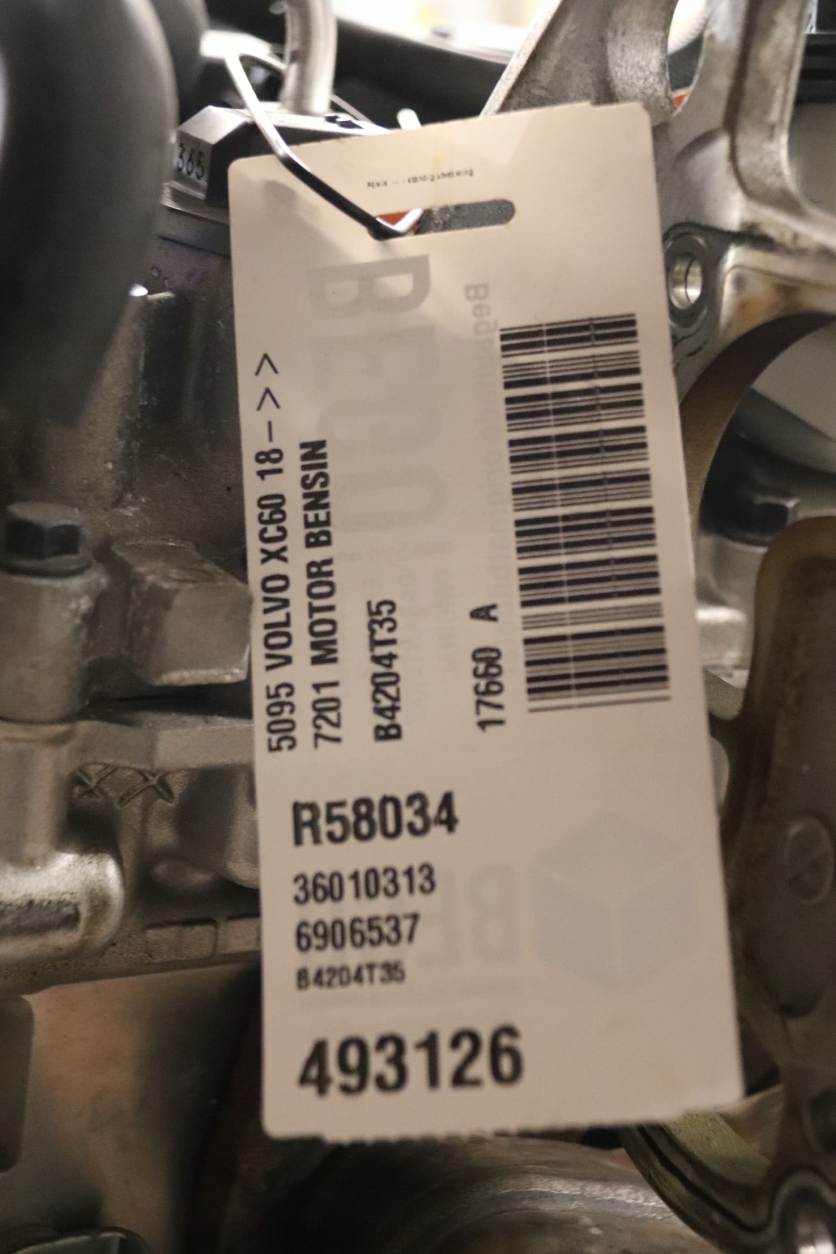 Moteur B 4204 T35 — vue 4