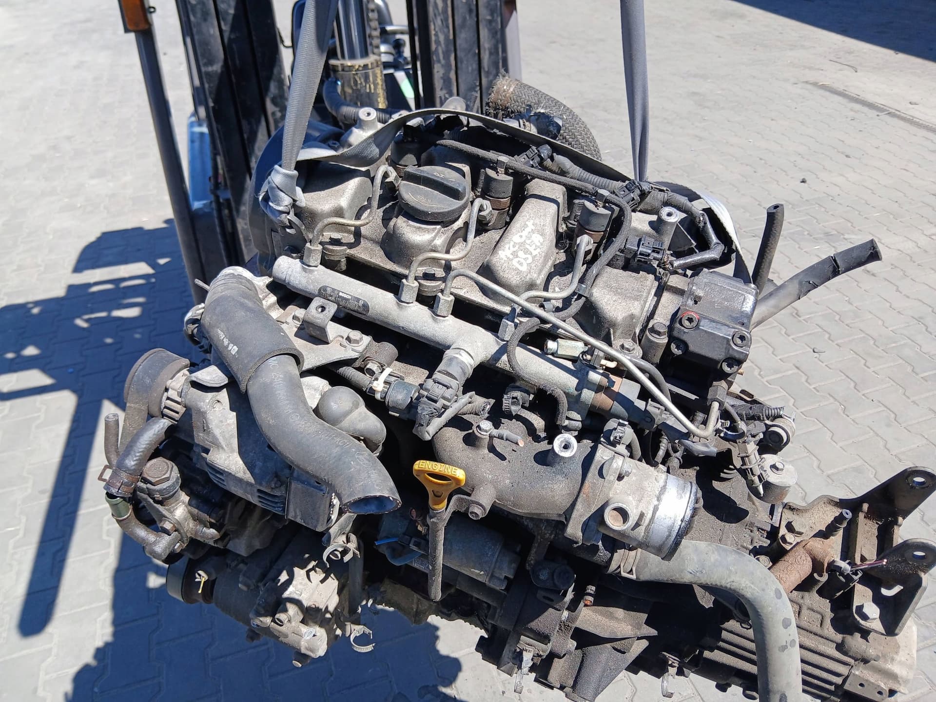Moteur D3EA — vue 2