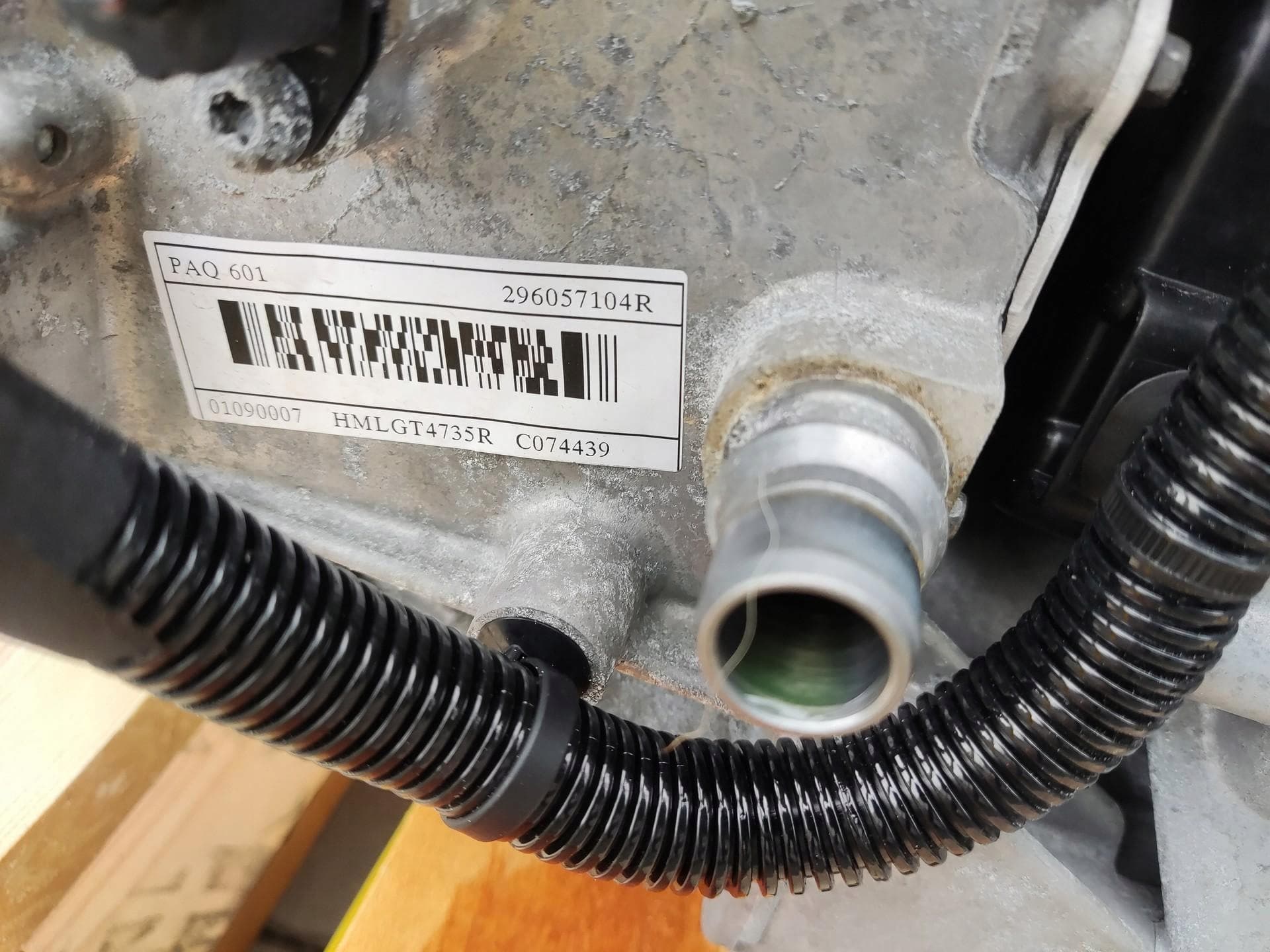 Moteur 5AQ 601 — vue 10