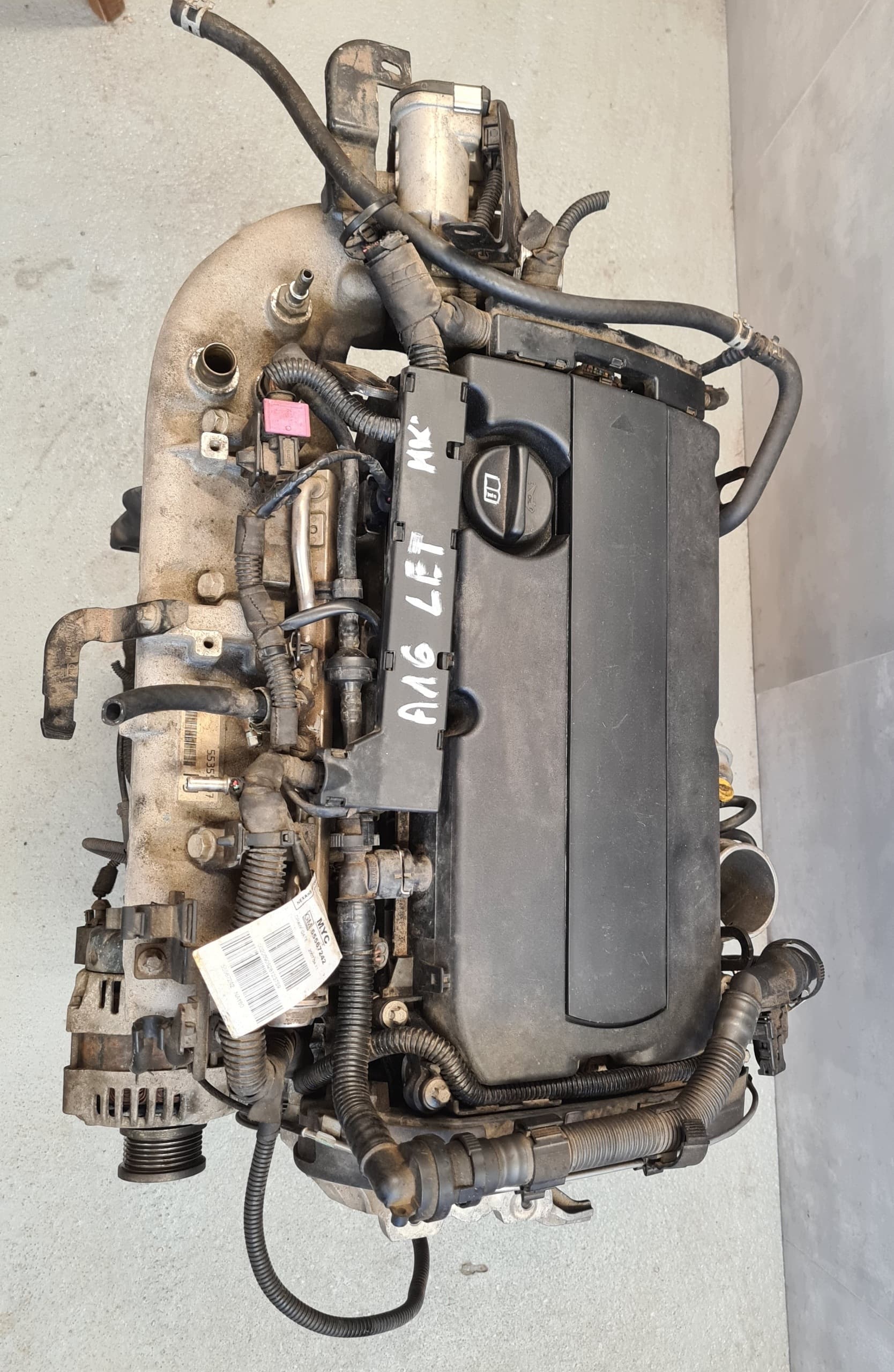 Moteur B 16 XNT — vue 3