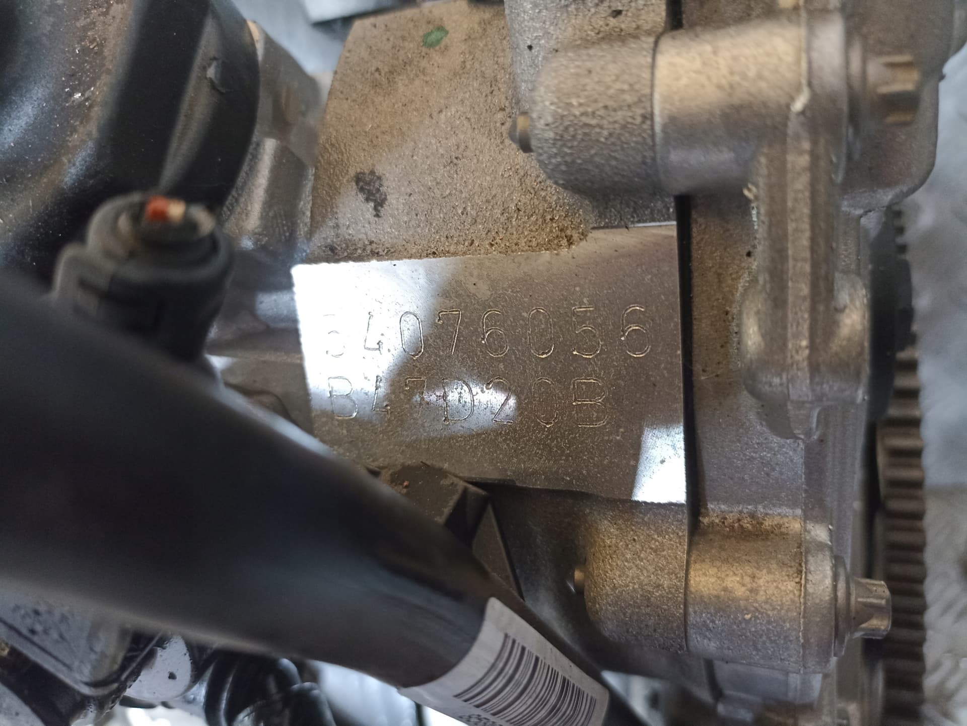 Moteur B47 D20 B — vue 2