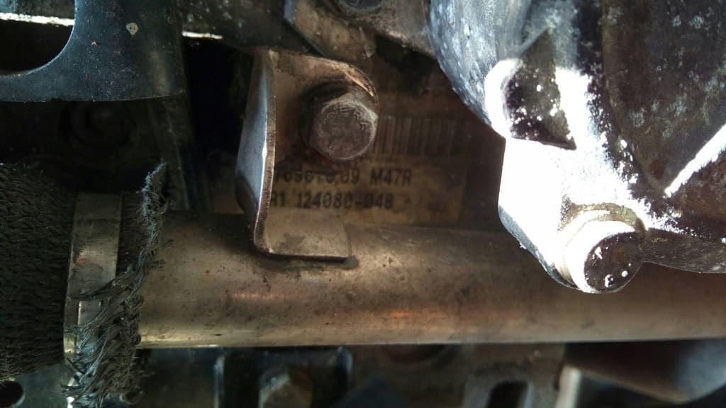 Moteur 204D3(M47D20) — vue 3