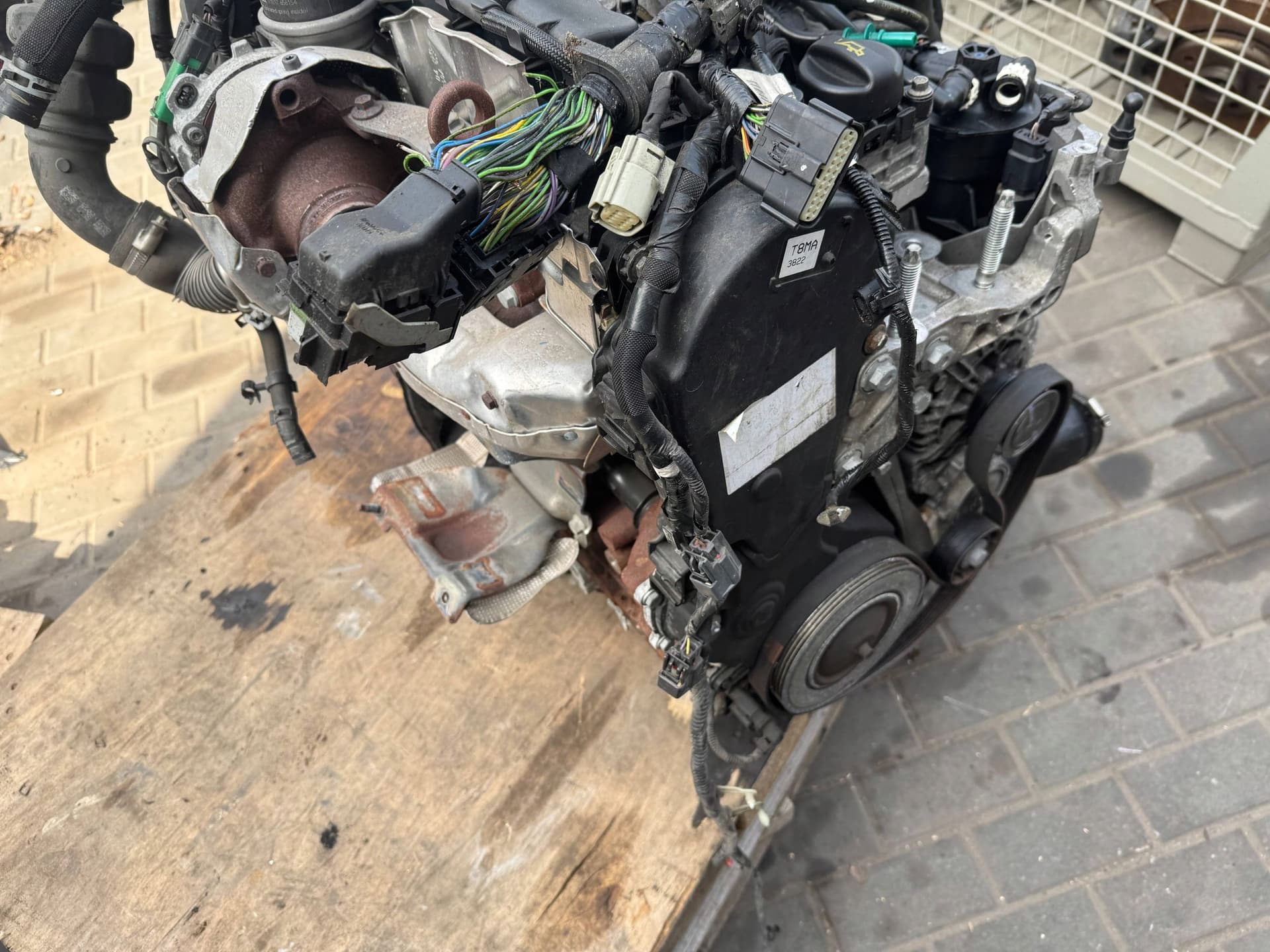Moteur T8MA — vue 3