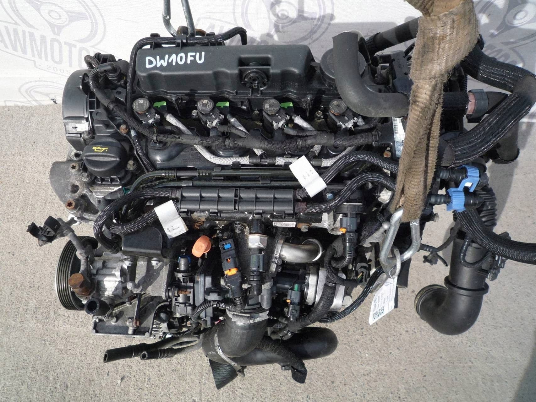 Moteur AHN (DW10FUD) — vue 3