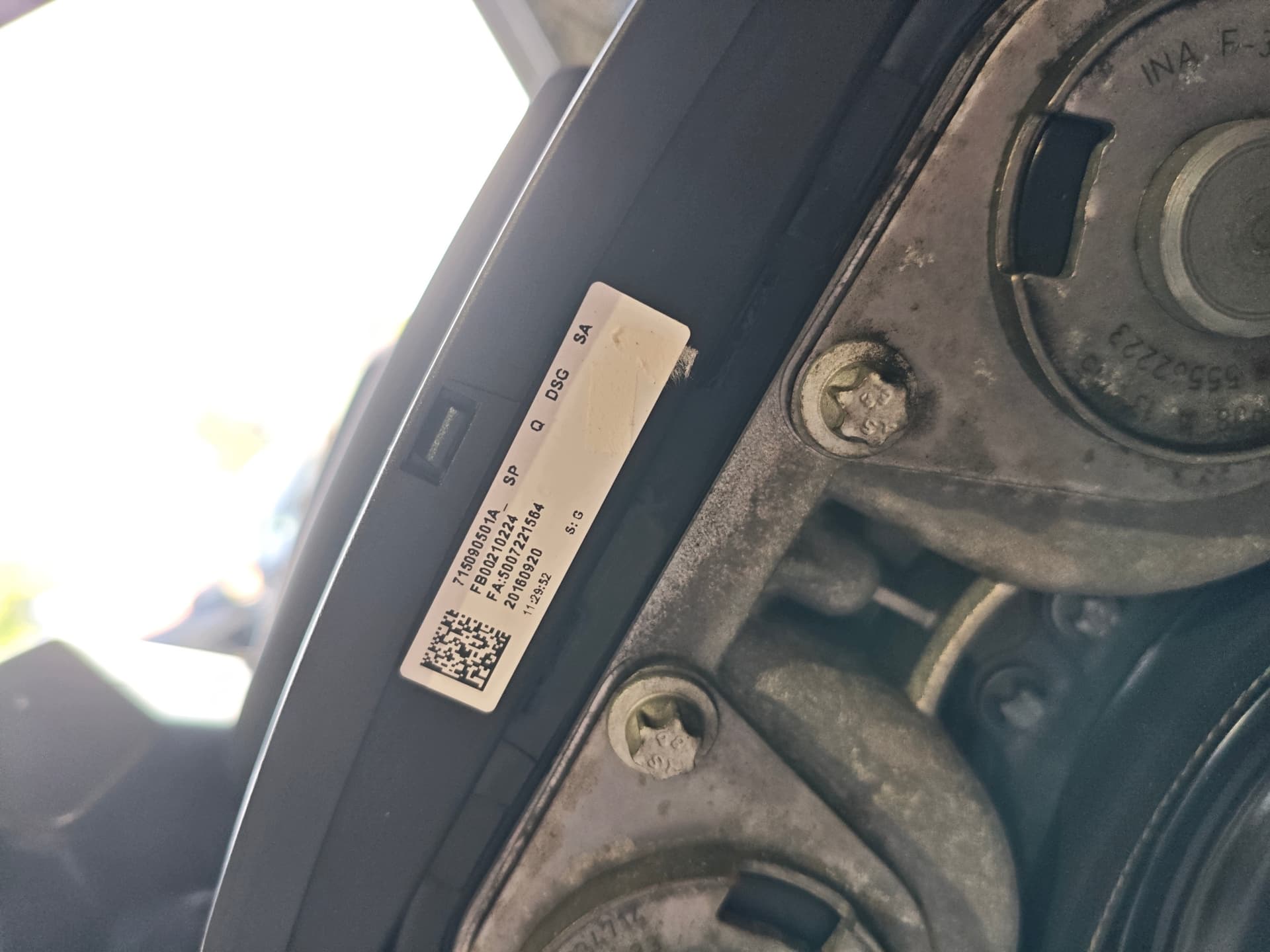 Moteur B 14 XEL — vue 8