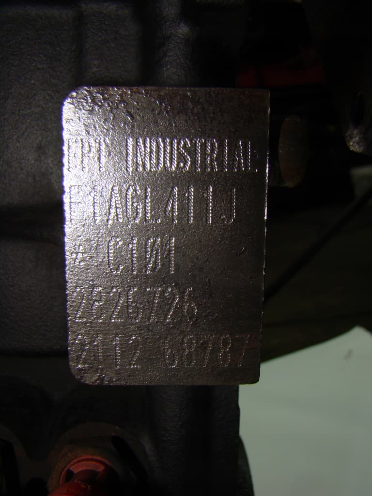 Moteur F1AGL411J — vue 4