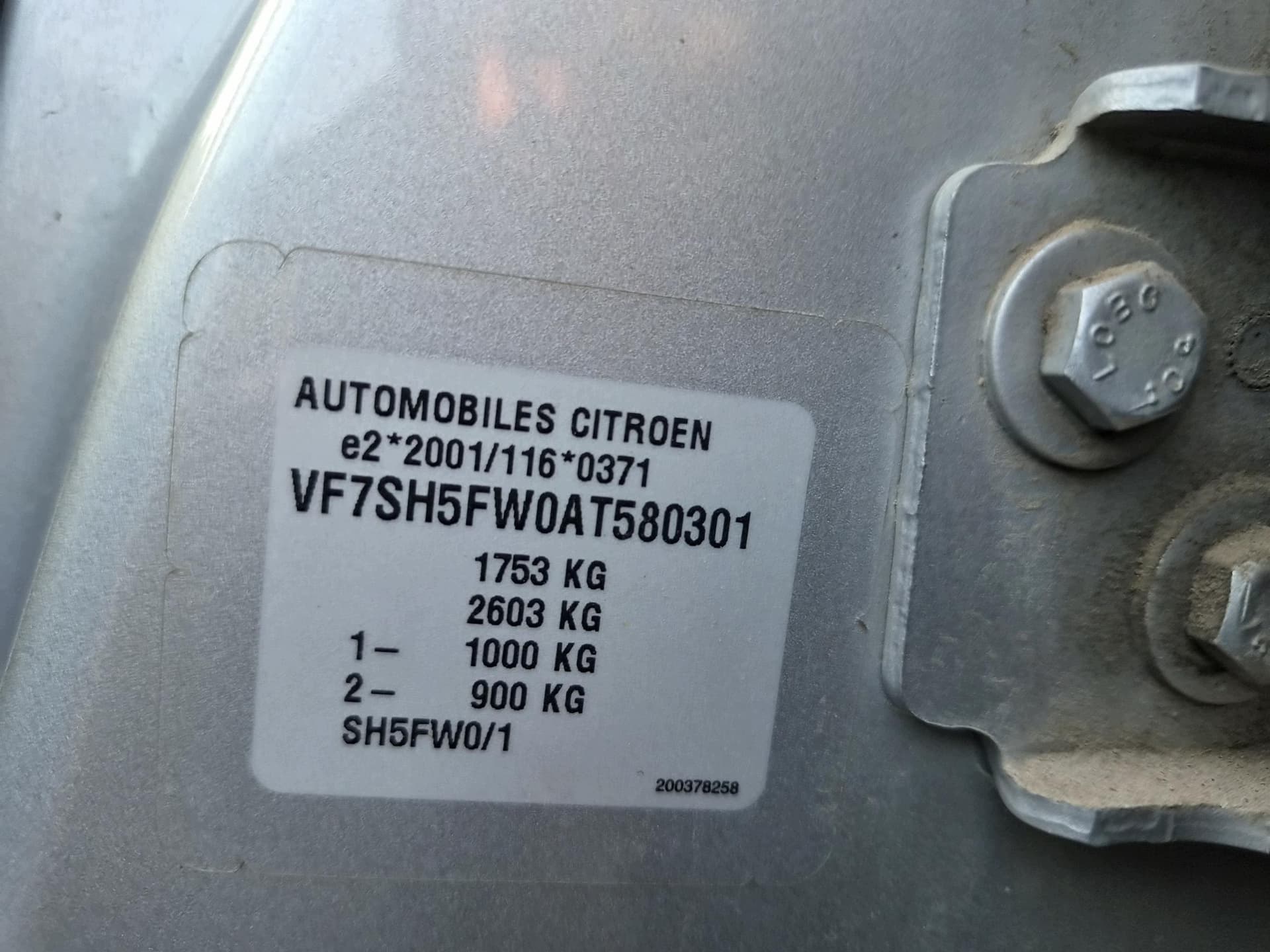 Moteur 5FS (EP6C) - Image 1