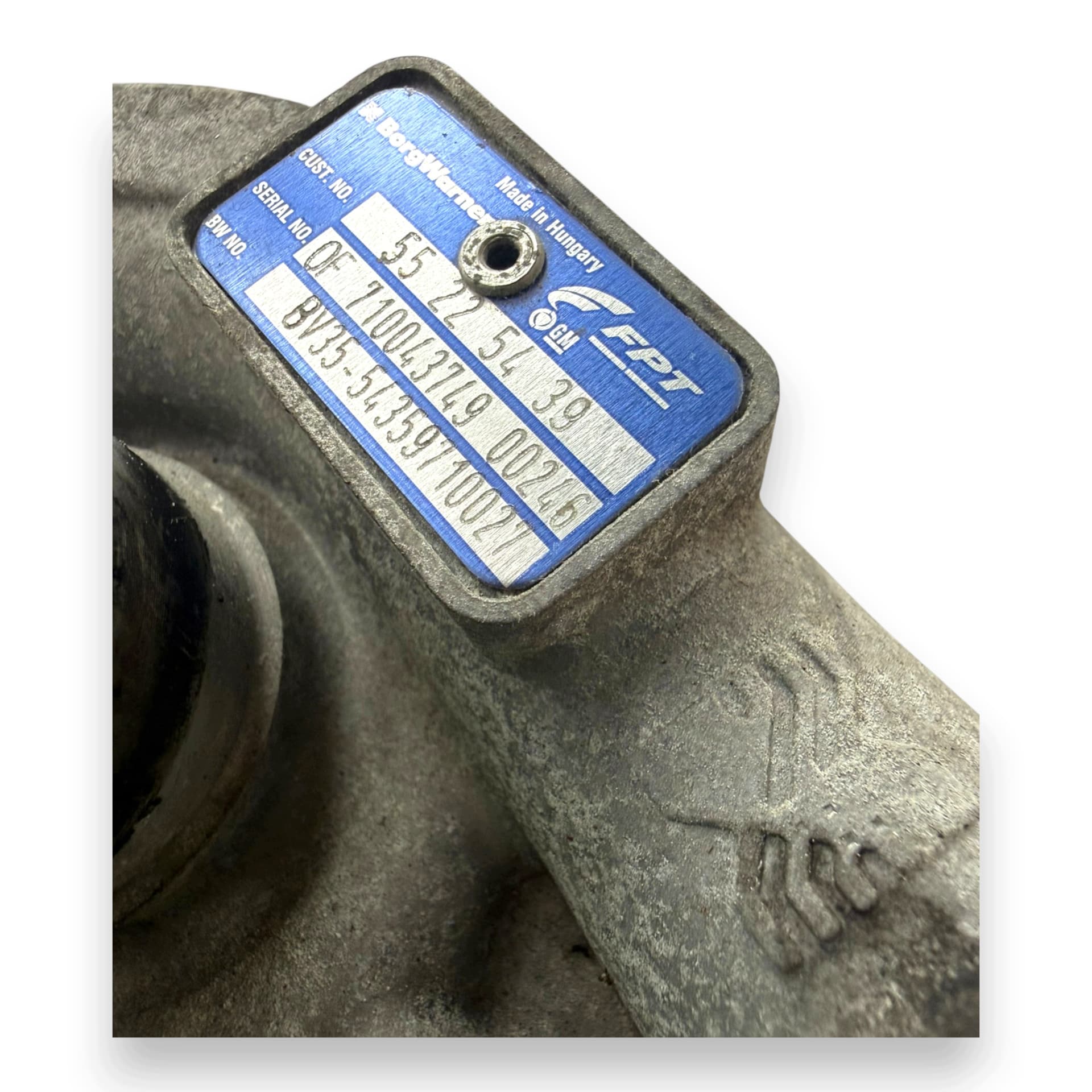 Moteur A 13 DTE — vue 11