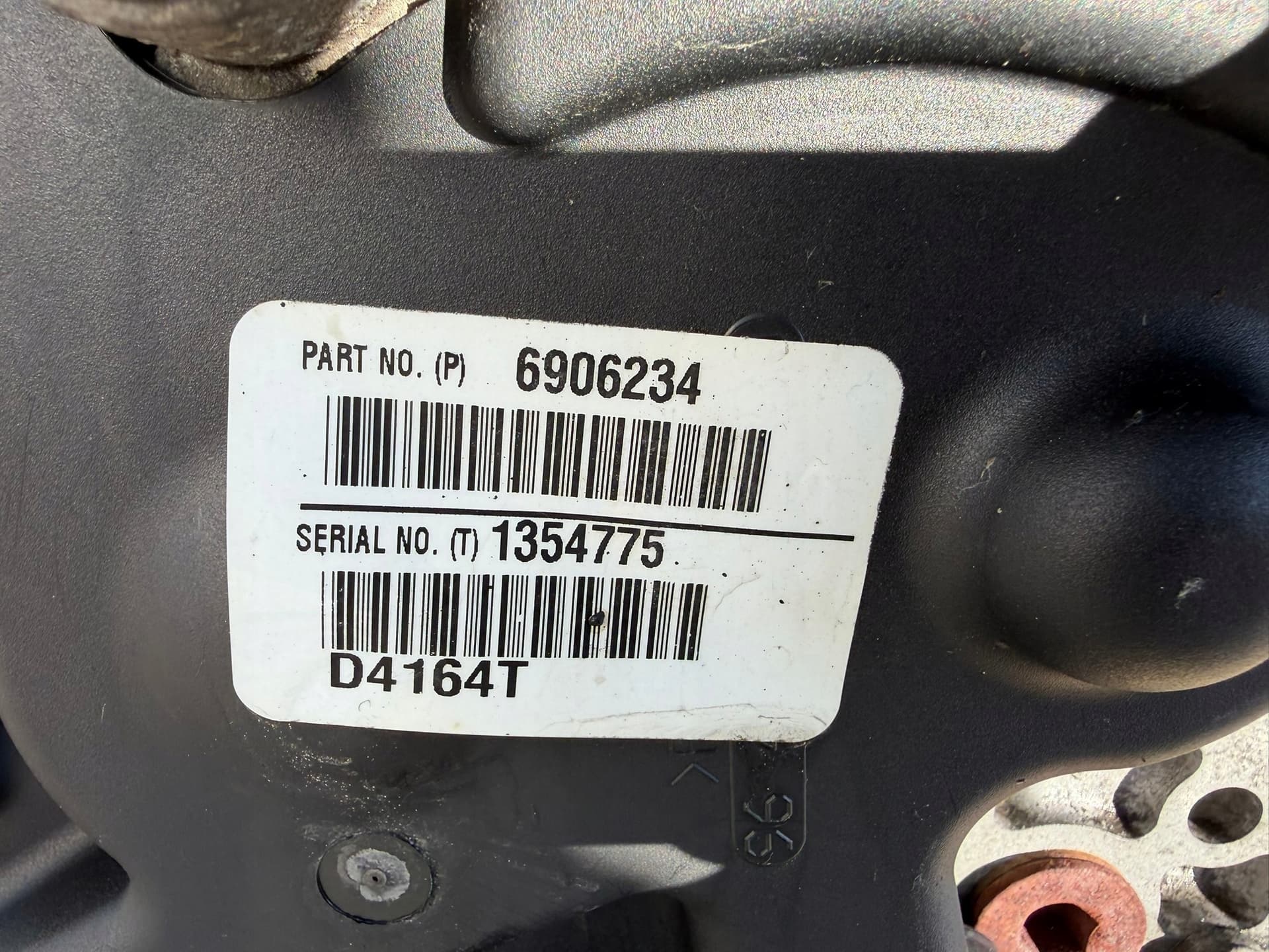 Moteur D 4164 T — vue 6