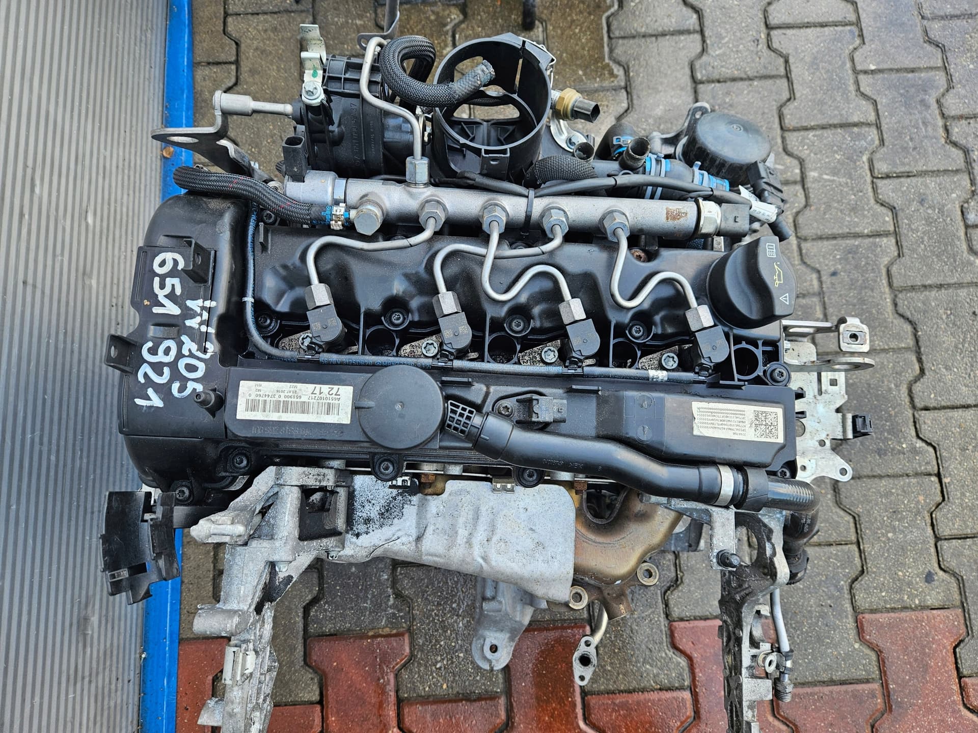 Moteur M 111.921 — vue 5