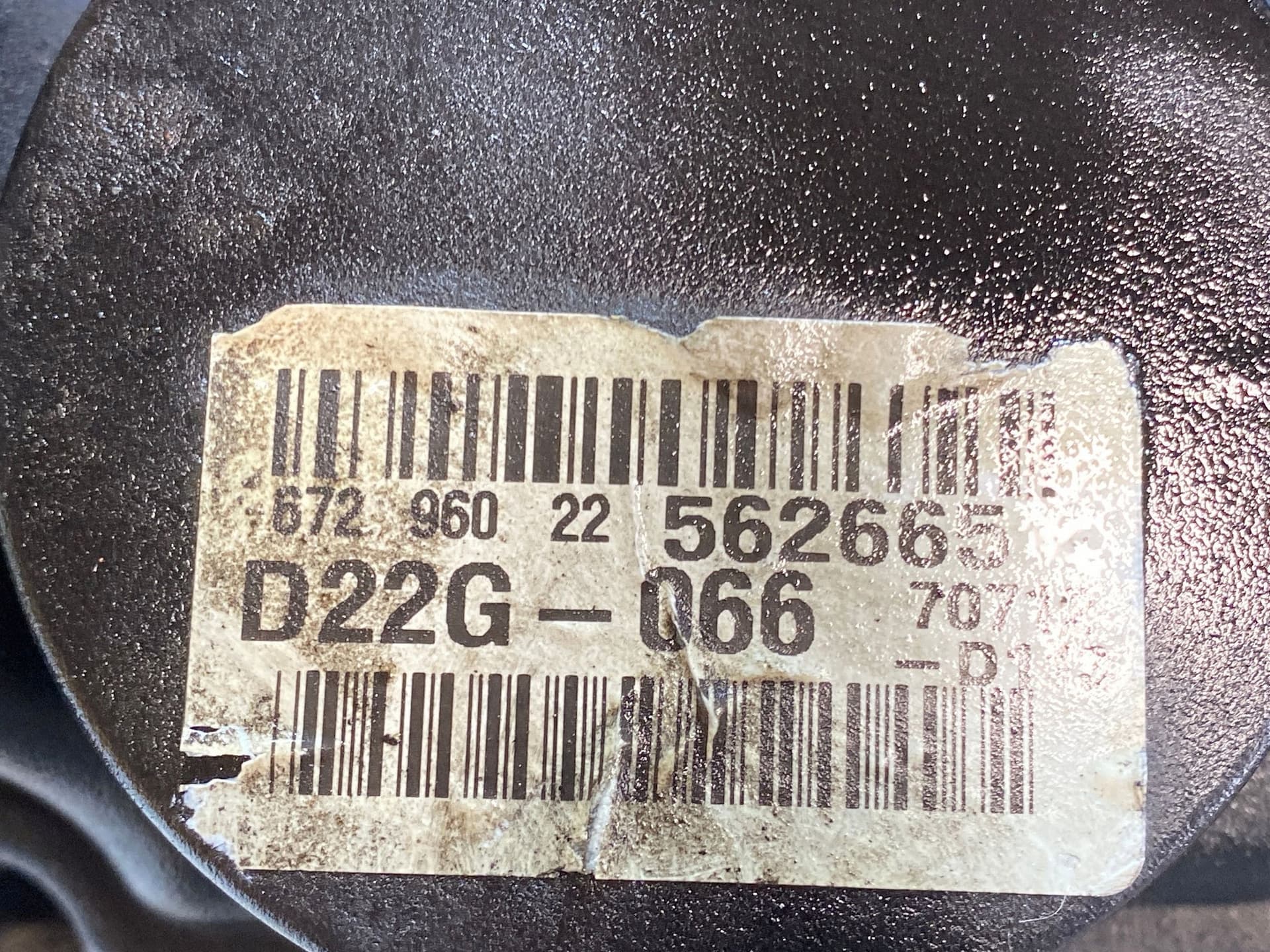 Moteur D22DTR(672.980) — vue 8