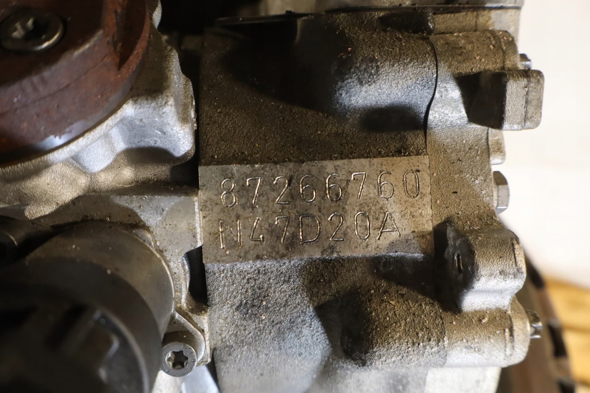 Moteur N47 D20 A — vue 7
