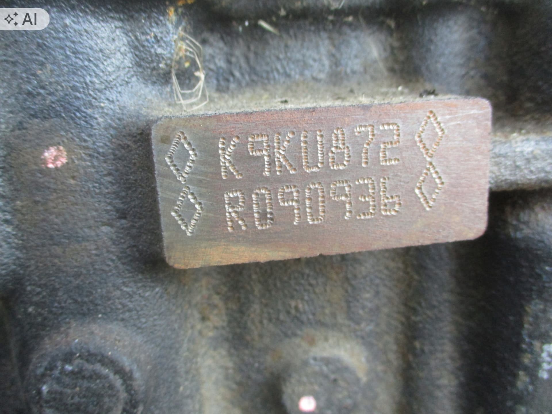 Moteur OM 607.951 (K9K) — vue 8