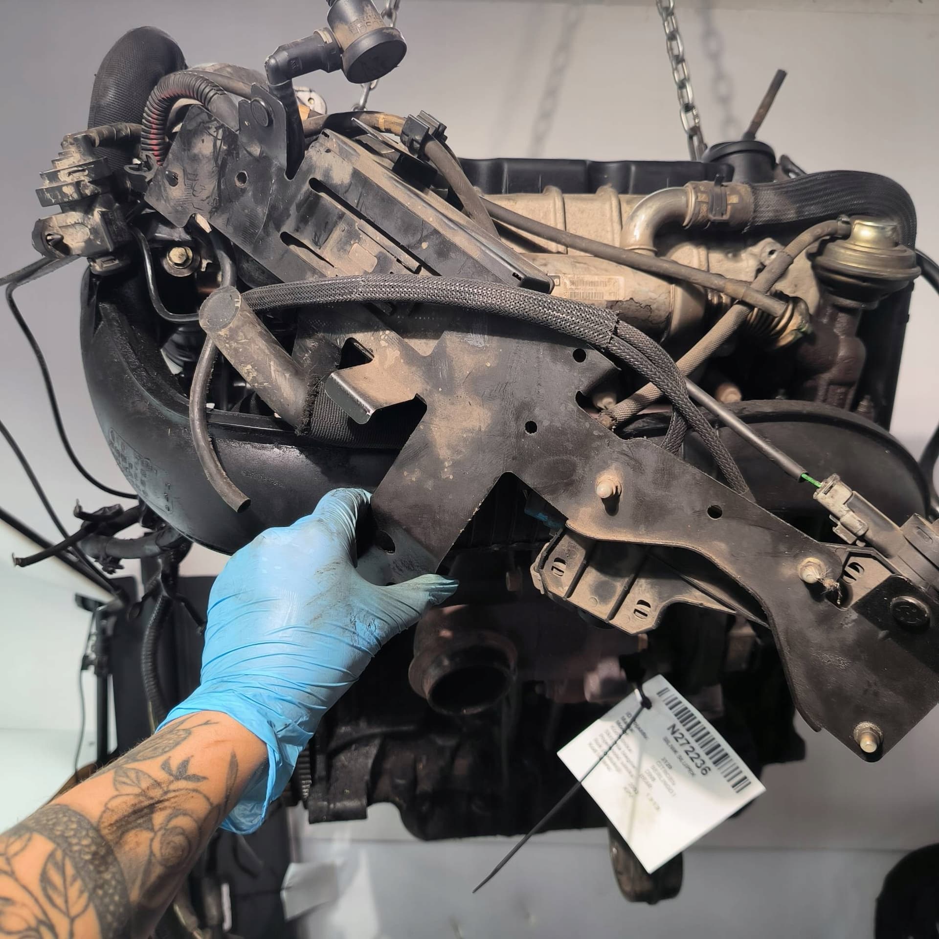 Moteur WJZ (DW8) pour Peugeot 206