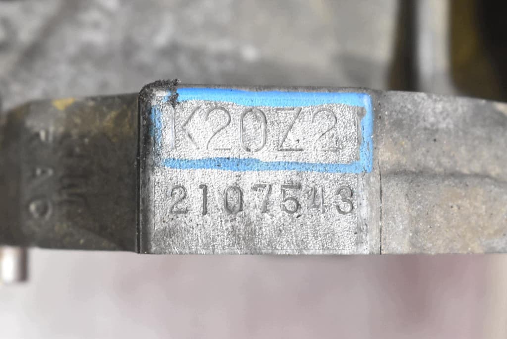 Moteur K20Z2 — vue 5