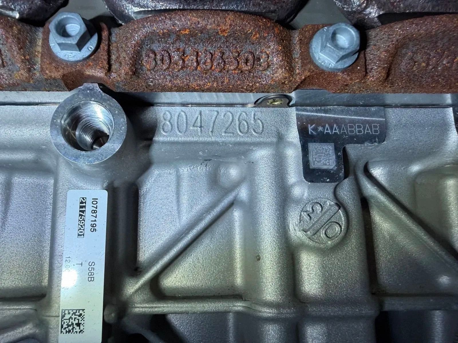 Moteur S58 B30 A — vue 8