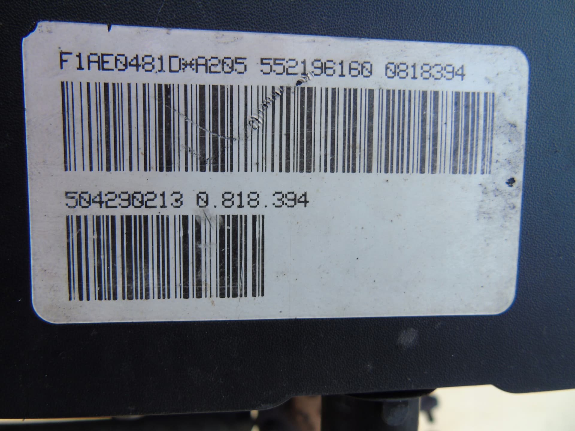 Moteur F1AE0481D — vue 5