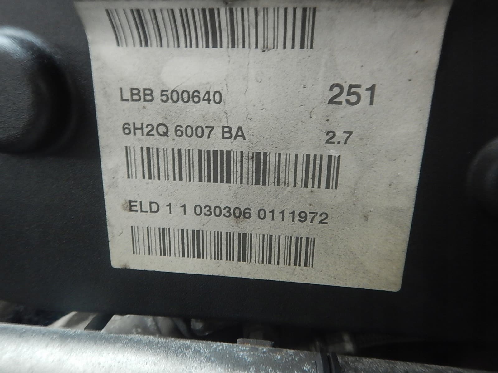 Moteur 276DT(TDV6) — vue 3