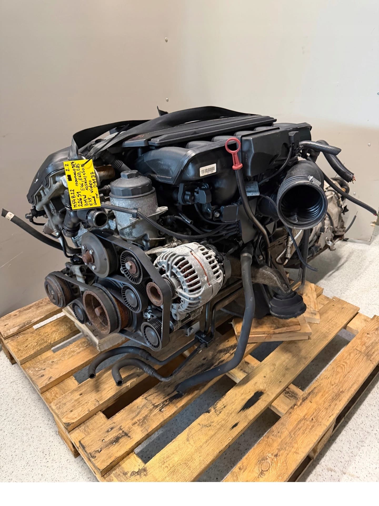 Moteur M54 B22 (226S1) — vue 2