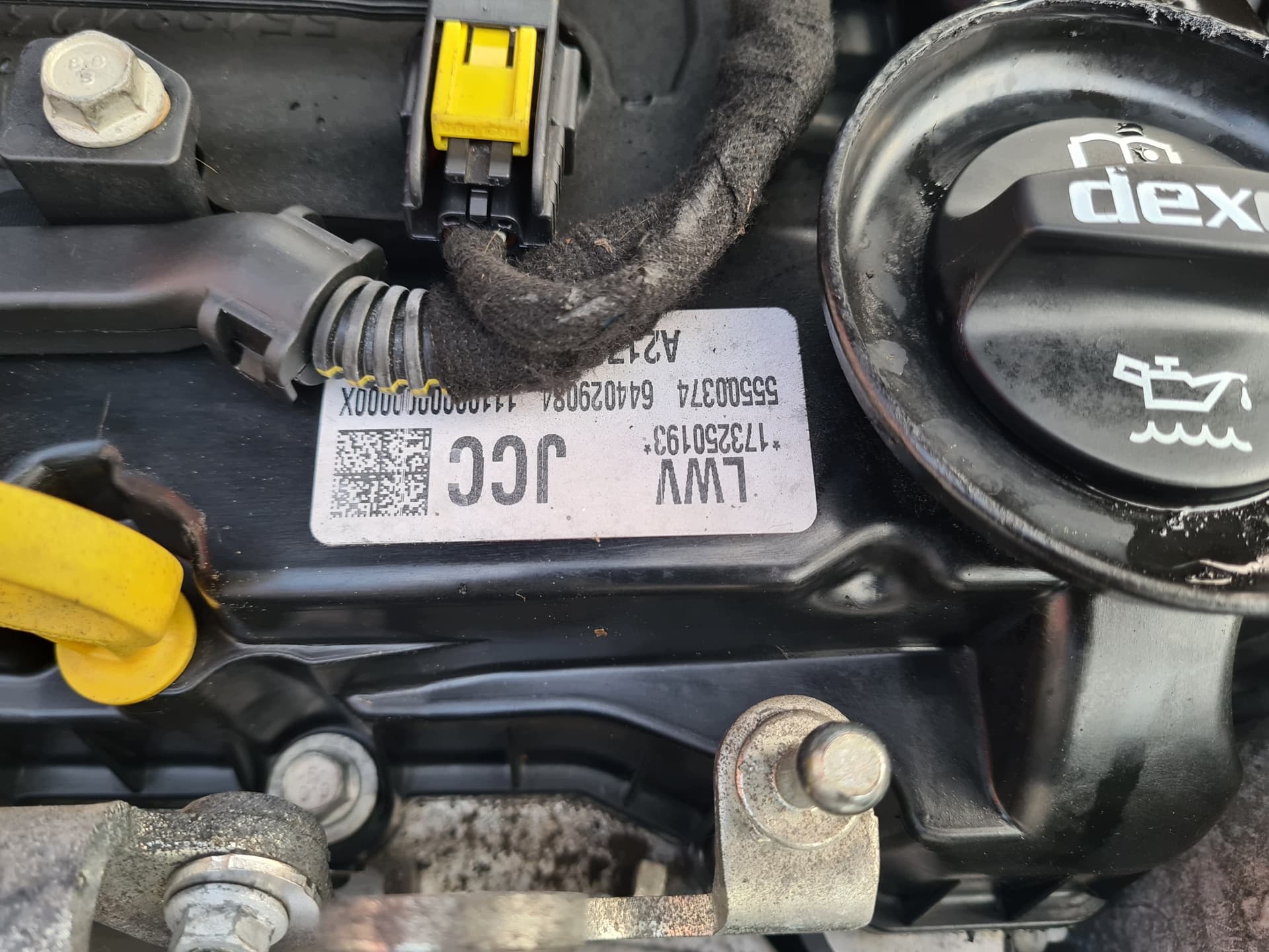 Moteur B 16 DTU — vue 4