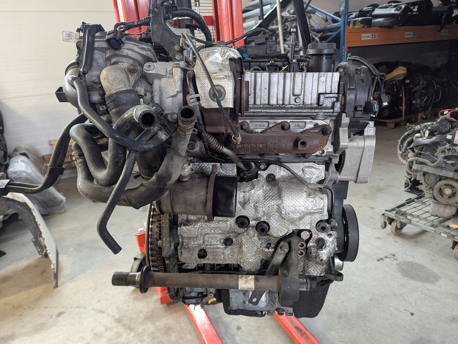 Moteur D4HE — vue 4