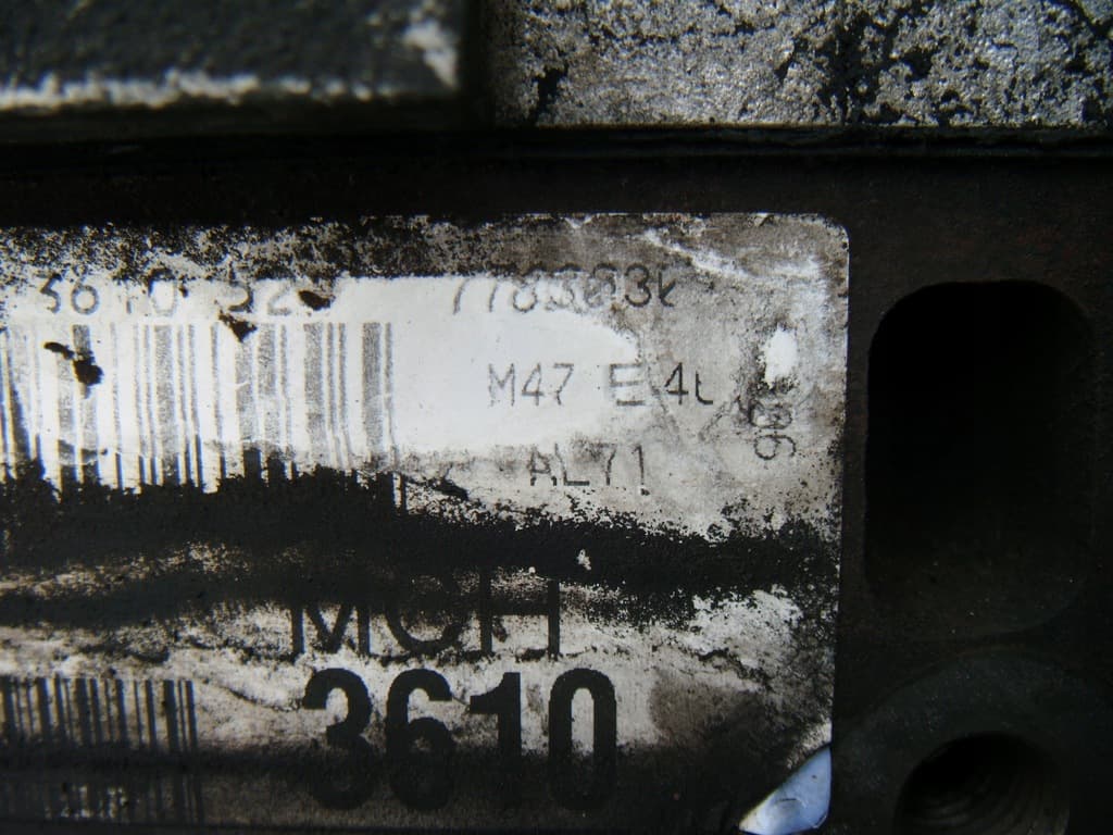 Moteur M47 D20 (204D1) — vue 4