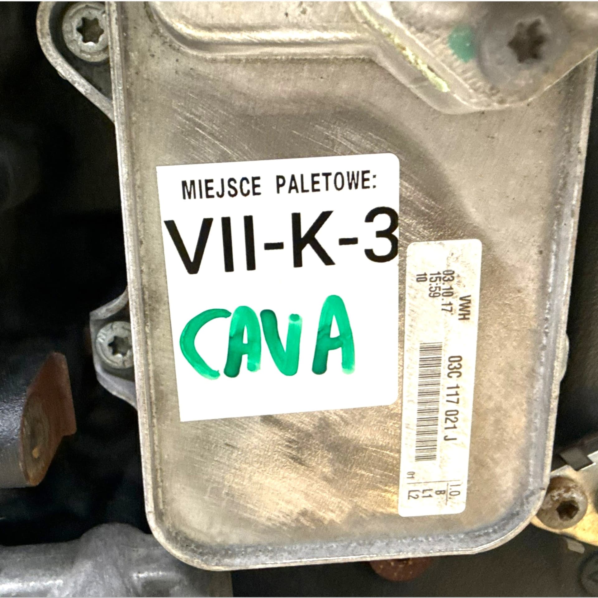 Moteur CAVF — vue 14