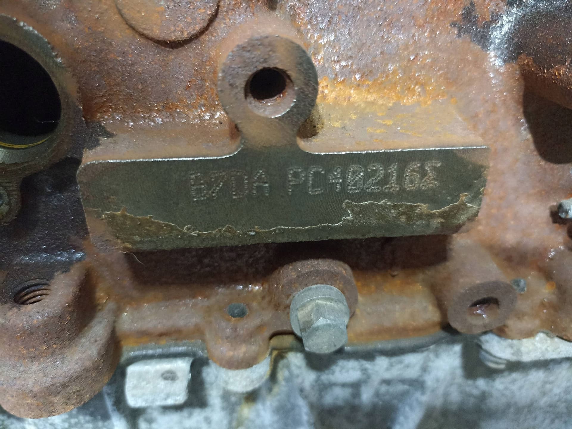 Moteur B7DA — vue 5