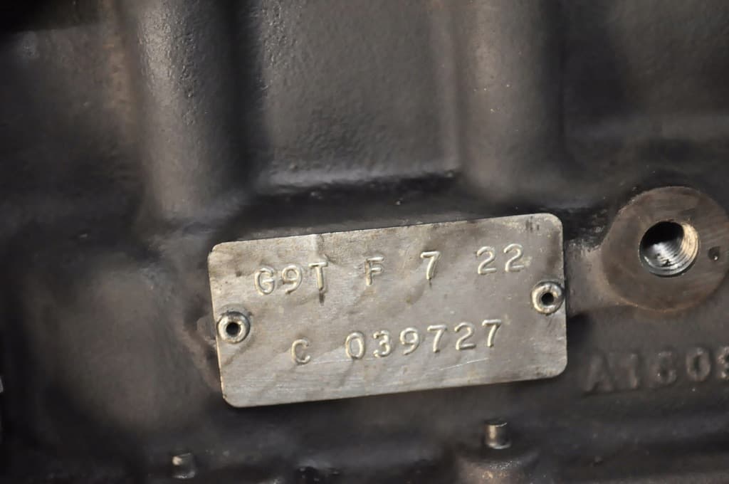 Moteur G9T 722 — vue 2