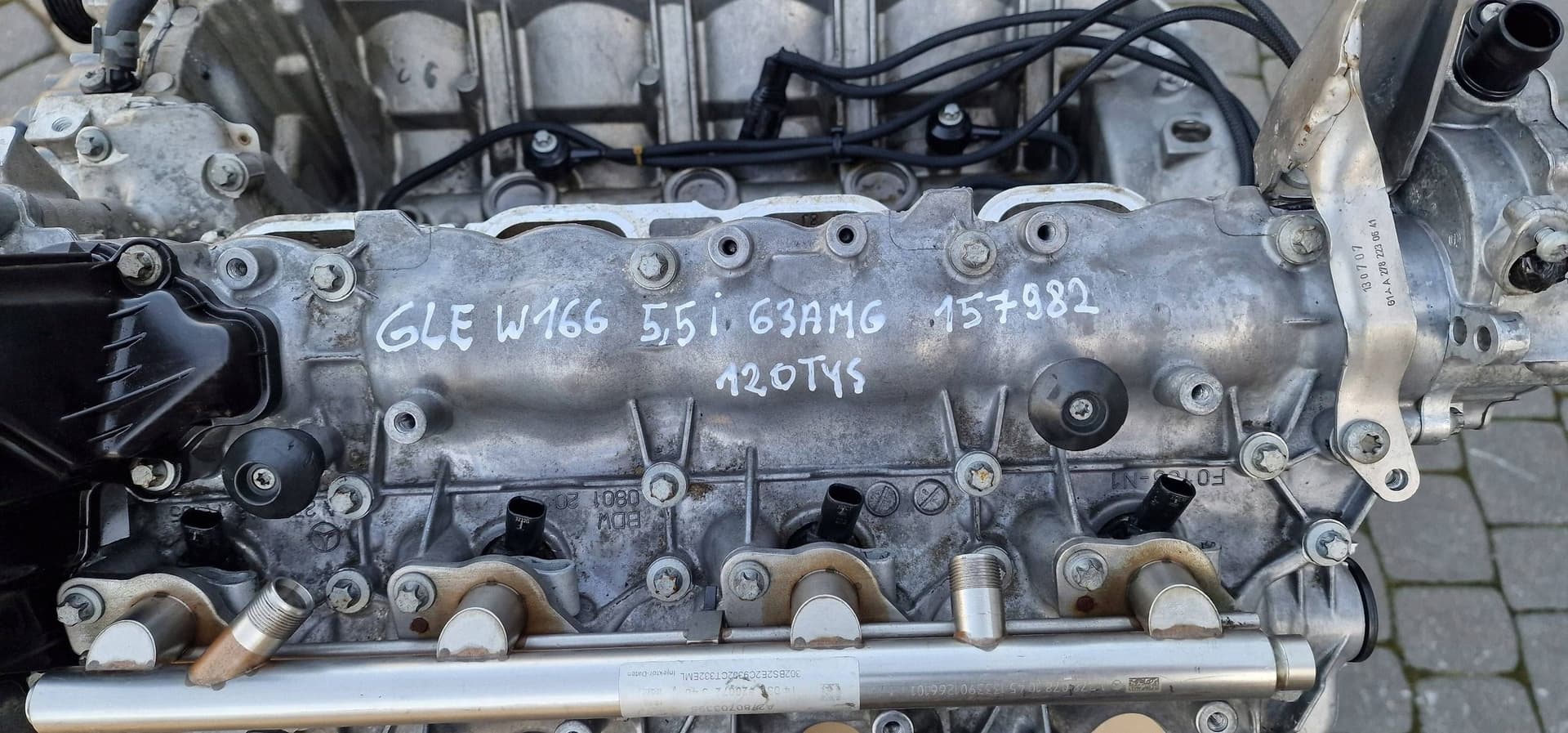 Moteur M 157.982 — vue 2