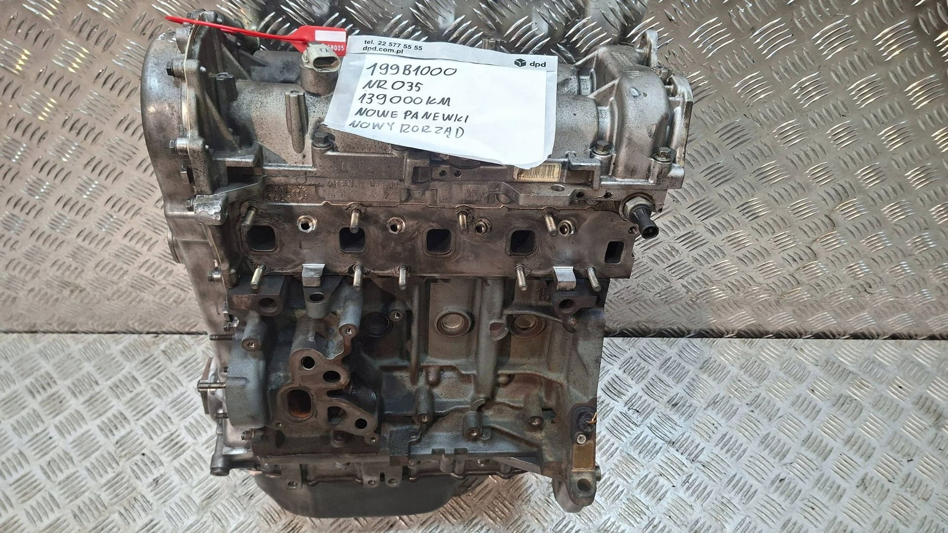 Moteur 199 B1.000 pour Alfa Romeo Mito 1.3 Diesel