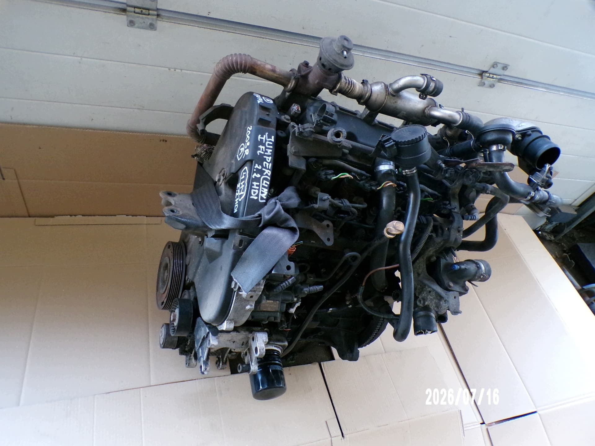 Moteur 4HY (DW12UTED) — vue 2