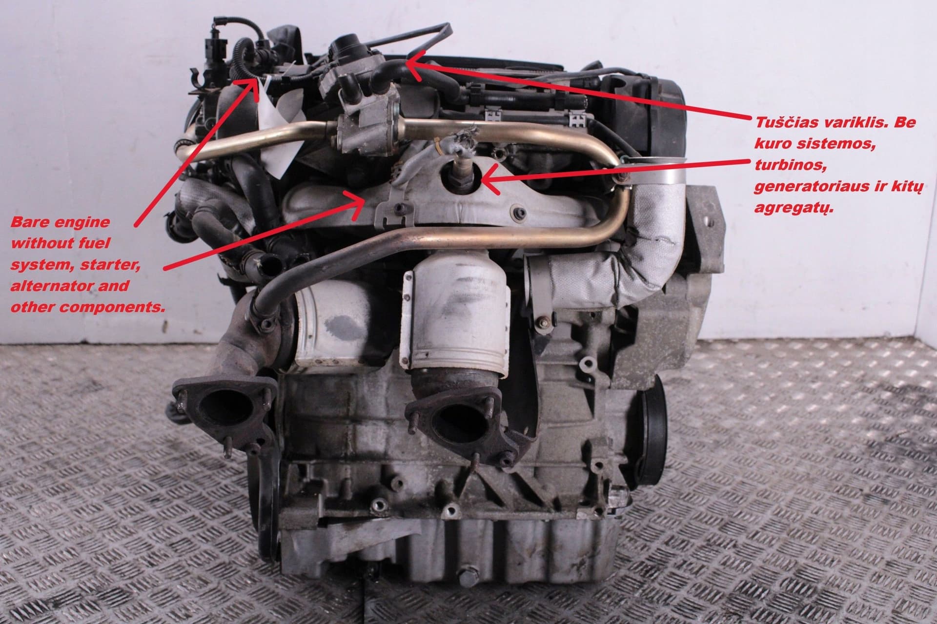 Moteur BLX pour Audi A3 2.0 Petrol